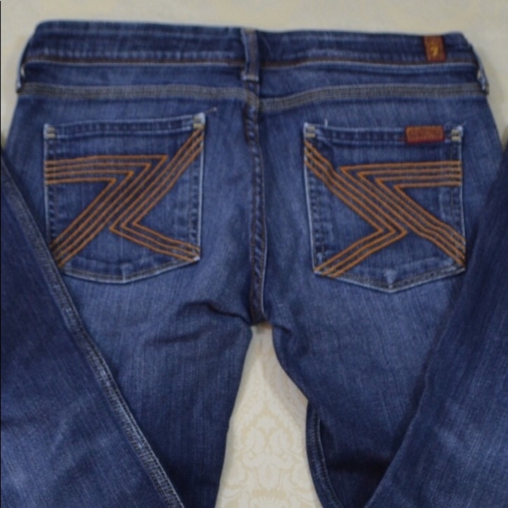 Seven 7 Flynt Capris Crop jeans 28 excellent cond